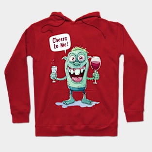 Solo Cheers: This Monster Raises a Toast to You! Hoodie